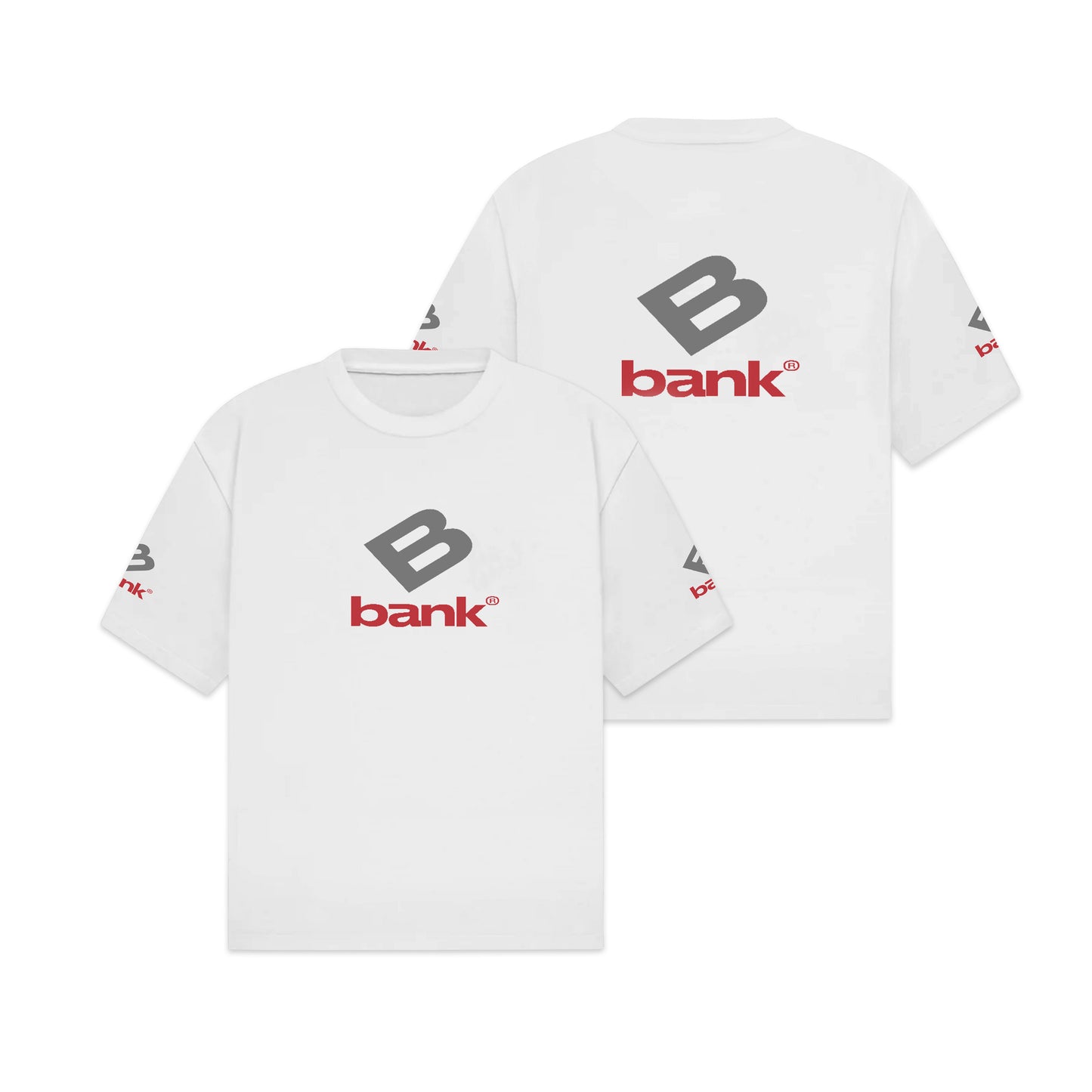 bank logo tee