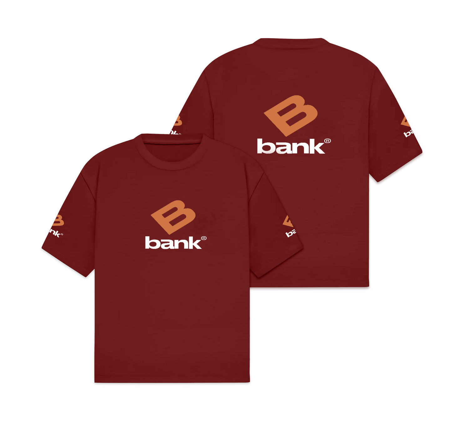 bank logo tee