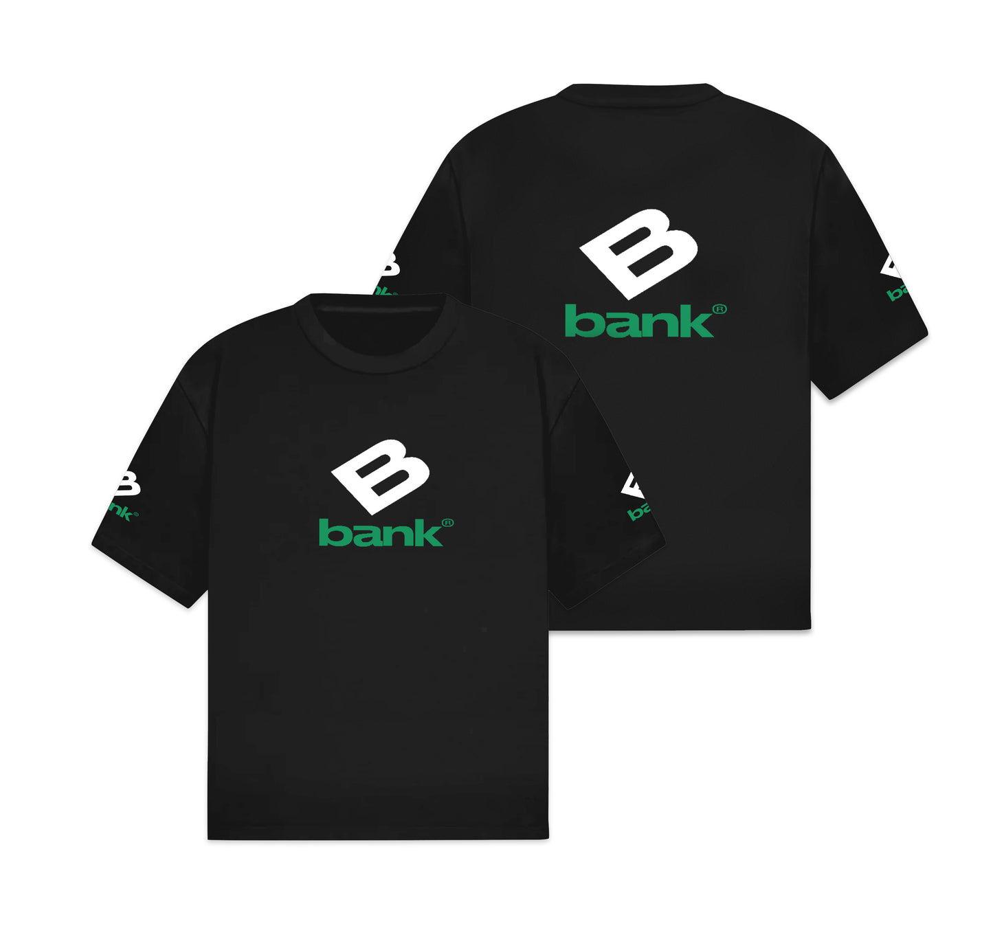 bank logo tee